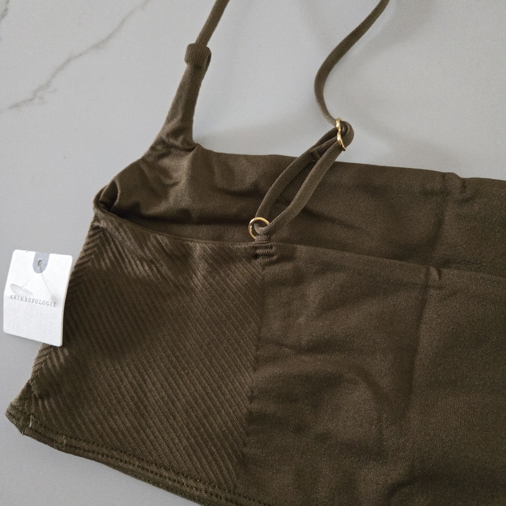 Anthropologie Seamless Square Neck Bralette - Picture 7 of 7